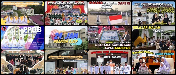 Santriwan/ti SMA PMT Prof. DR. Hamka Padang Antusias ikuti (Study Carrier) Kunjungan Persiapan Karier Lanjutan Santri Kelas XII Tahun 2025