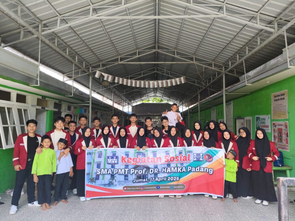 OSIS SMA PMT Prof. DR. Hamka Padang Gelar Kegiatan Sosial, Wujud Kepedulian dan Kebersamaan